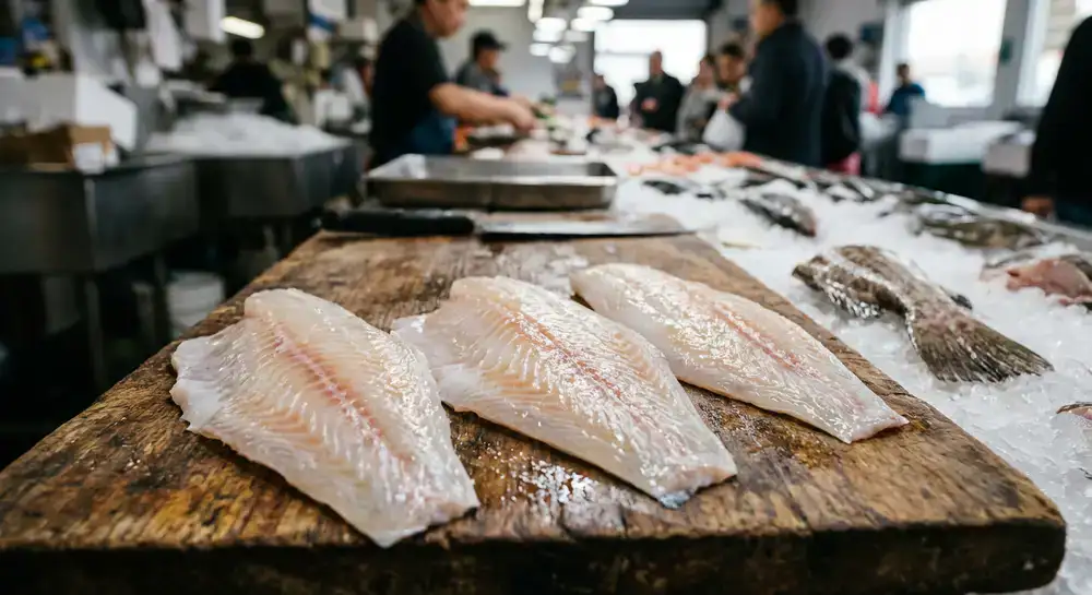 Filetes de mero frescos